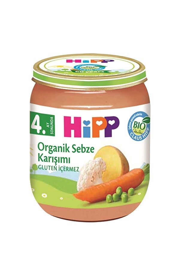 Hipp Organik Sebze Karışımı 125 Gr