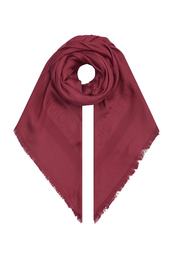 Calvin Klein-GROSSER MONOGRAMM-JACQUARD-SCARF 1