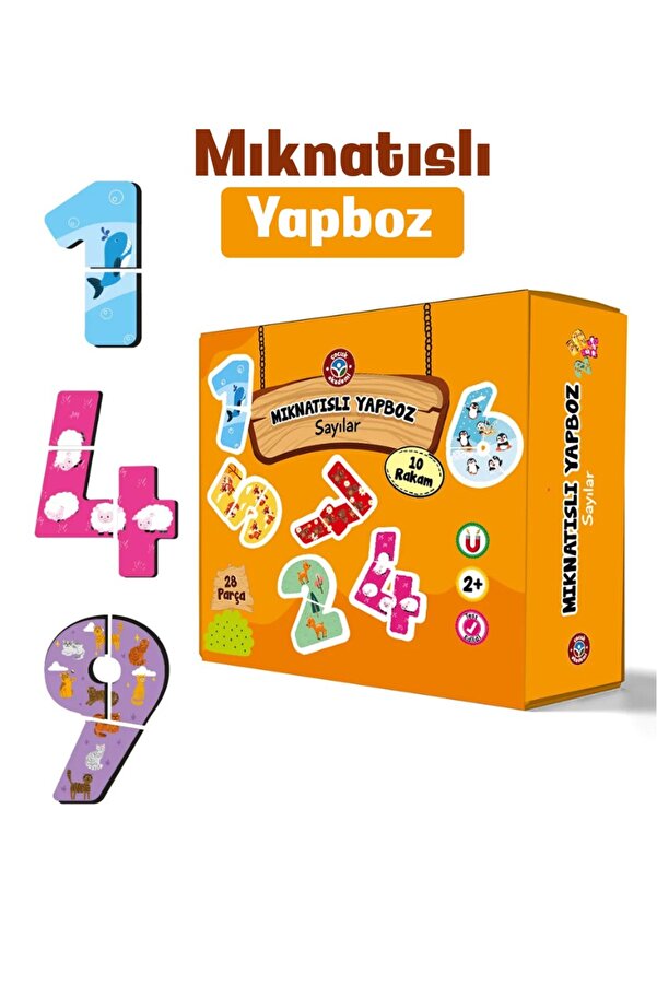 Çocuk Akademi Mıknatıslı Yapboz Sayılar