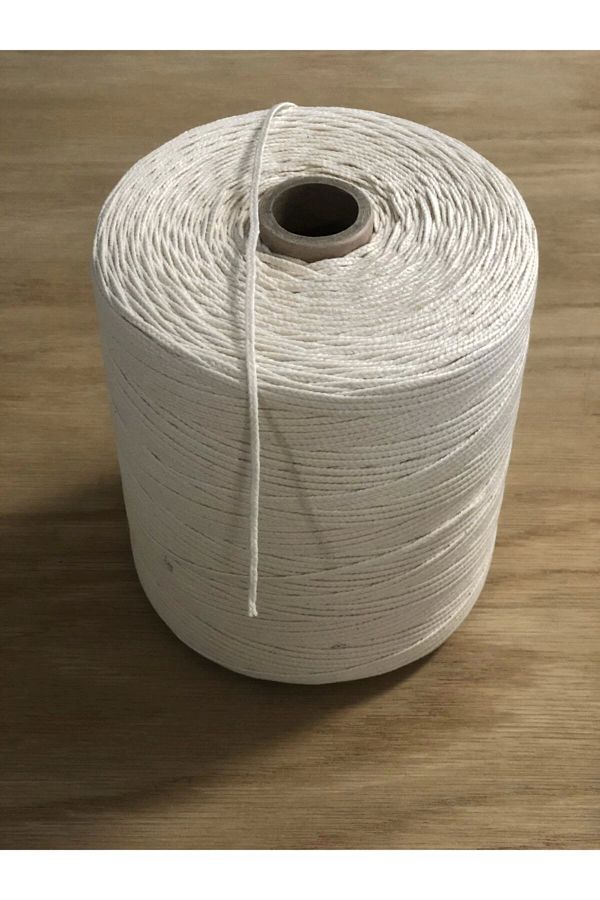 Dolide-Fitil pentru lumânări tricotat 100% bumbac (frânghie pentru lumânări) Mărimea 14 - 10 metri 1