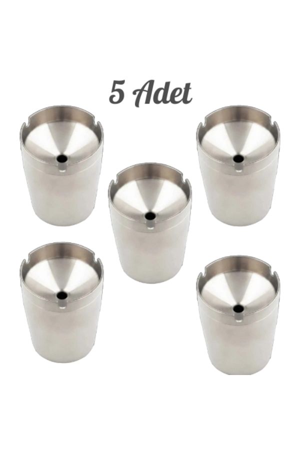 PİNHAN-5-Piece Stainless Steel Odorless Advantage Set - Plastic Free (Oto, Home, Office, Garden) 1