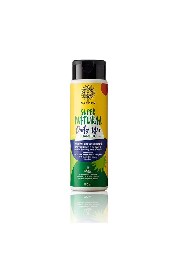 Garden-SUPERNATURAL SHAMPOO DENNÍ POUŽITÍ, 250 ml - Hydratační šampon na vlasy 1