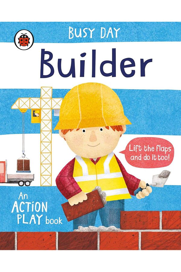 Penguin Books-Busy Day: Builder: an Action Play Book (Board Book) 1