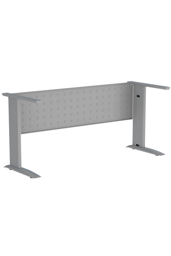 Mahmayi-Stazion 1010 Frame and Leg by-Metal Table Frame with Square Embossed-72.5x 112x 56cms 1