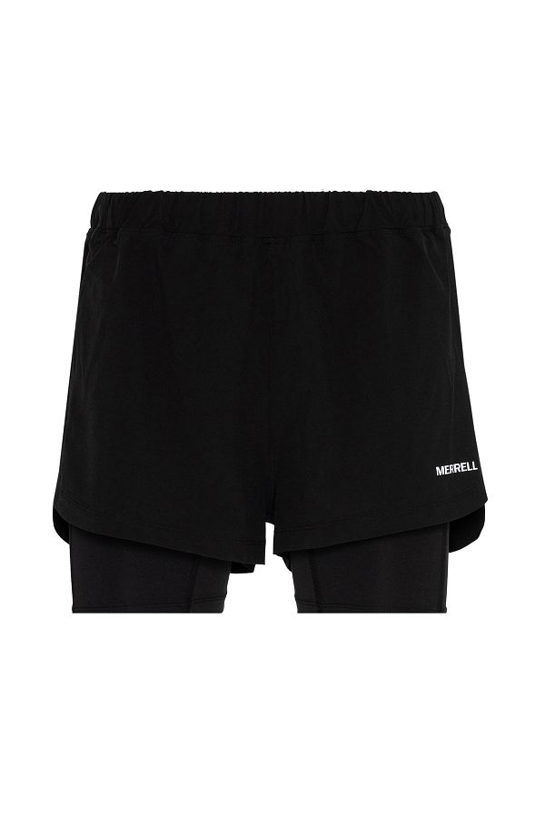 Merrell-React Men's Black Running Shorts Men's Running Shorts M3React 1