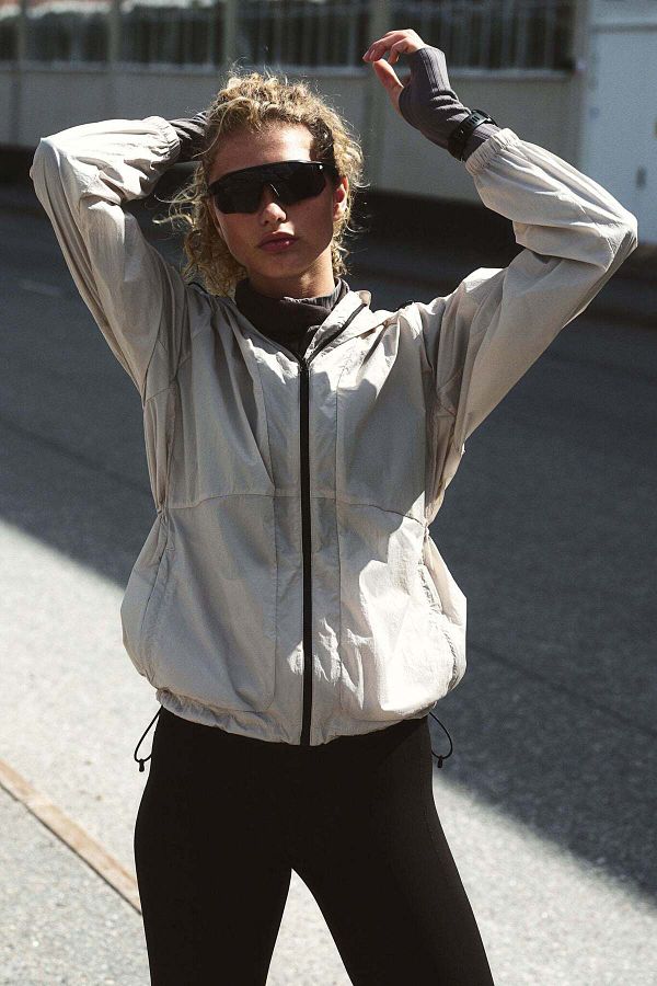 H&M-Hooded running jacket 1