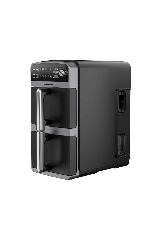 Green Lion-Double Decker Air Fryer 10L - Black 1