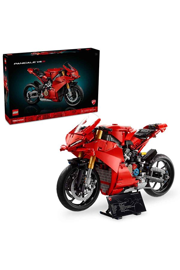 LEGO Technic Ducati Panigale V4 S Motosiklet 42202 - Yetişkinler için İnşa Edilebilen Yaratıcı
