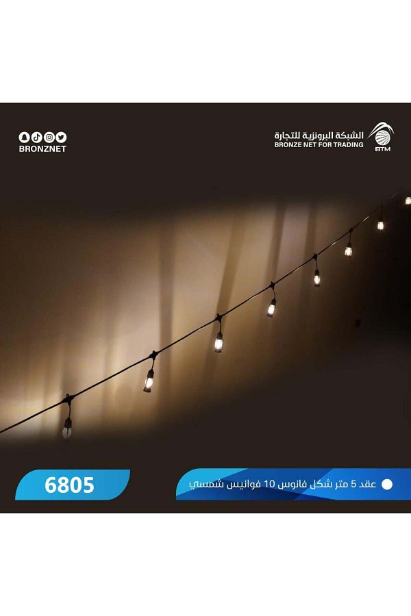 Generic-5m Lantern Shape Shatterproof String Lights 1