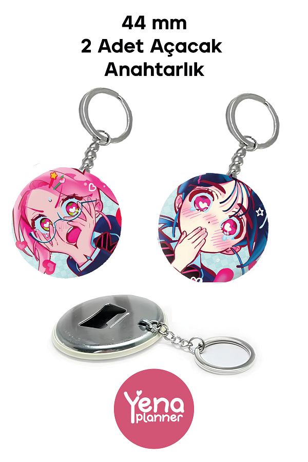 Yenaplanner-Alien Stage Bag Ornament Set / Keychain with Opener 1