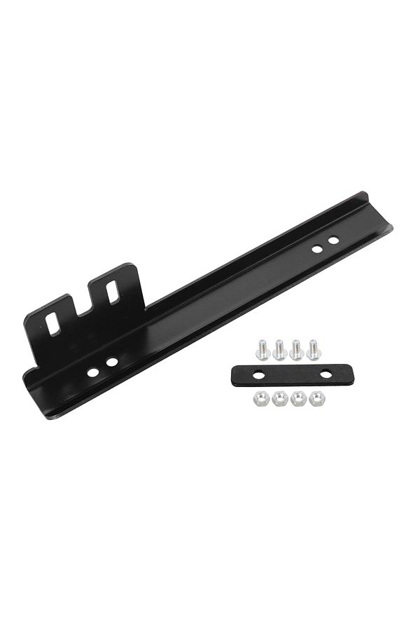 Choice-Black Universal License Plate Frame Aluminum Adjustable Car Bumper Front License Mount Bracket Holde 1