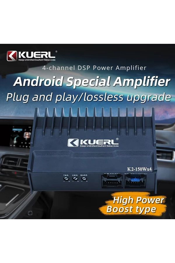 ZUIDID-4-way Plug-and-play DSP Power Amplifier Car Audio Modified Android Large Screen Special Audio Sys... 1