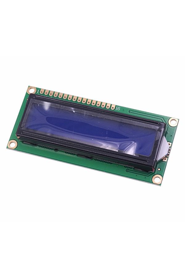 Choice-Blue Lcd1602 1602 Module Blue Green Screen 16x2 Character Lcd Display Module Hd44780 Controller Blue 1