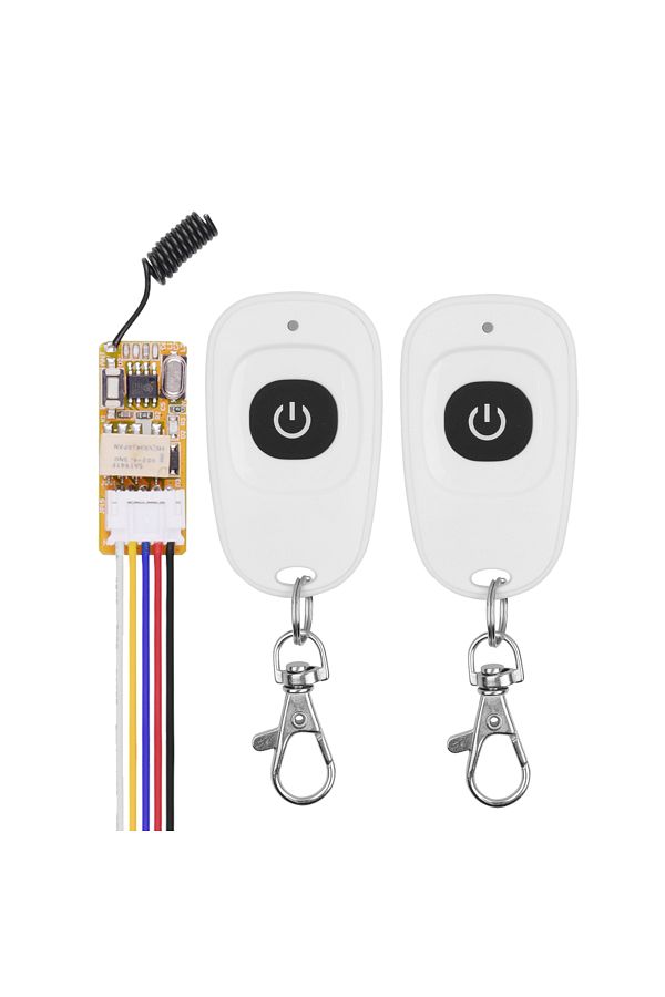 Choice-1receiver 2remote Dc 3.5v 5v 9v 12v Mini Relay Wireless Remote Control Switch For Led Lamp 433mhz Mi 1