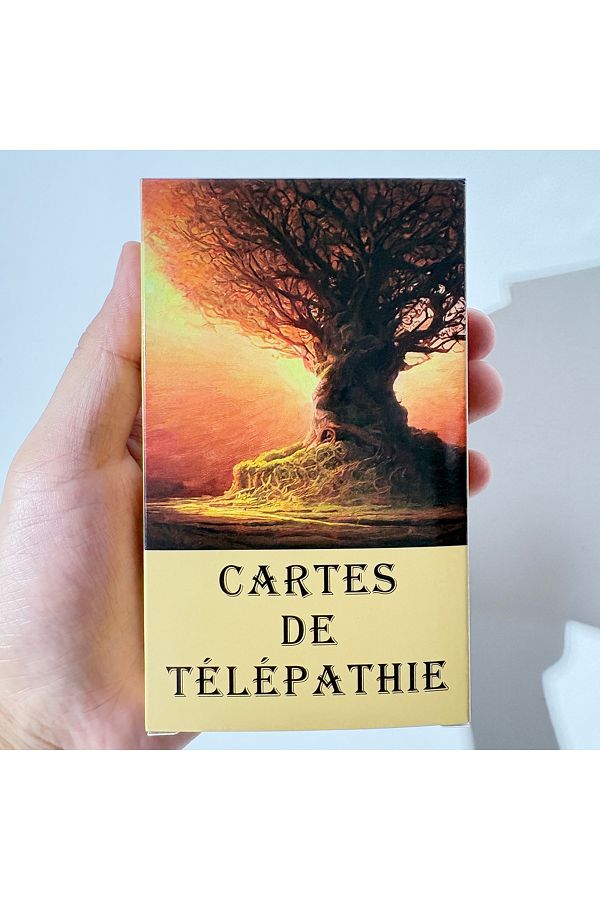 Choice-D607 French Tarot Cards For Beginners, Mysterious Forest Oracle Cards, Telepathy Oracle Deck, Tree T 1