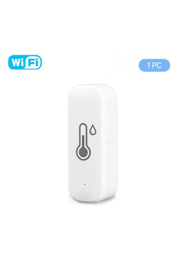 Choice-Wifi-1pcs Tuya Zigbee/wifi Smart Temperature And Humidity Sensor Battery Powered Thermometer App Sma 1