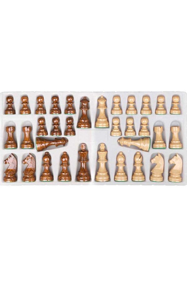 Choice-Chess Pieces German Knight Staunton Chessmen 34 Heavy Chess Pieces Set Backgammon Indoor Entertainme 1