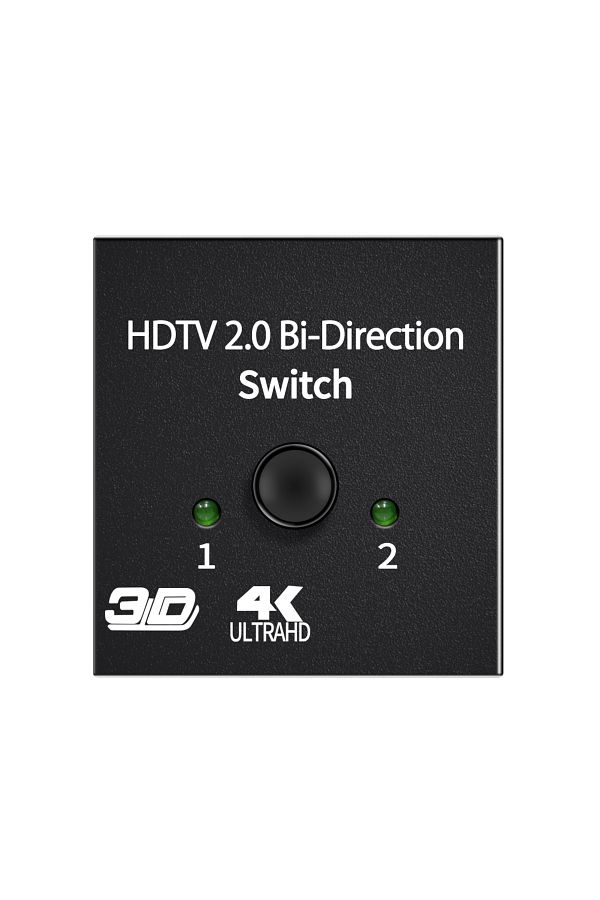 Choice-موزع 4K 2 في 1 متوافق مع HDMI 2K، محول 4K KVM ثنائي الاتجاه 1x2/2x1، محول متوافق مع HDMI 2 1