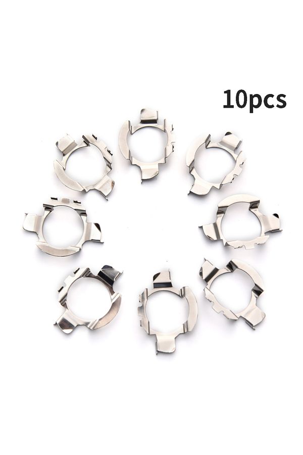 Choice-10pcs 10pcs H7 Adapter Headlamp Socket Car Led Bulb Holder Lamp Base For D101 High Temperature Resis 1