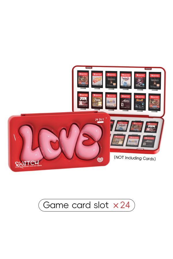 Choice-Pattern 01 Data Frog 24 In 1 Protective Game Card Case Holder For Nintendo Switch/lite/oled Hard She 1
