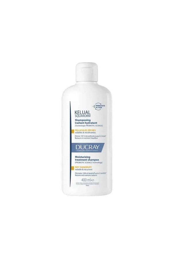 Ducray-Kelual Squanorm Anti-Dandruff Shampoo for Dry Hair 400 ml 1