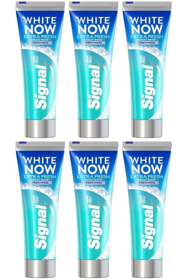 Signal-75 ml Toothpaste White Now X6 Pieces 1