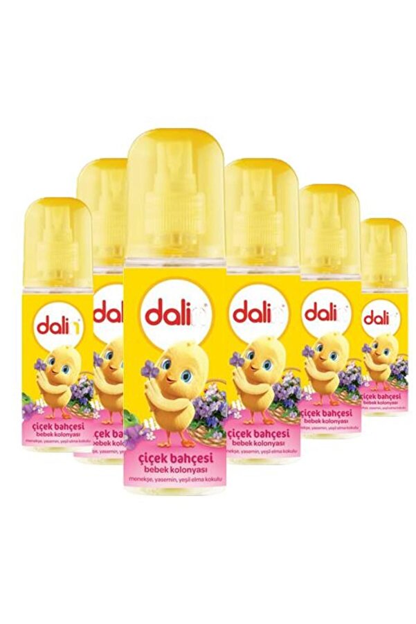 Dalin Bebe Kolonyası 150 Ml Çiçek Bahçesi x6 Adet