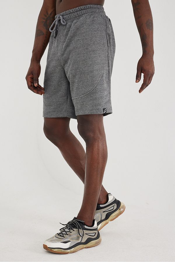 Scorp-Men's Gray Casual Shorts - Edge with Pockets 1