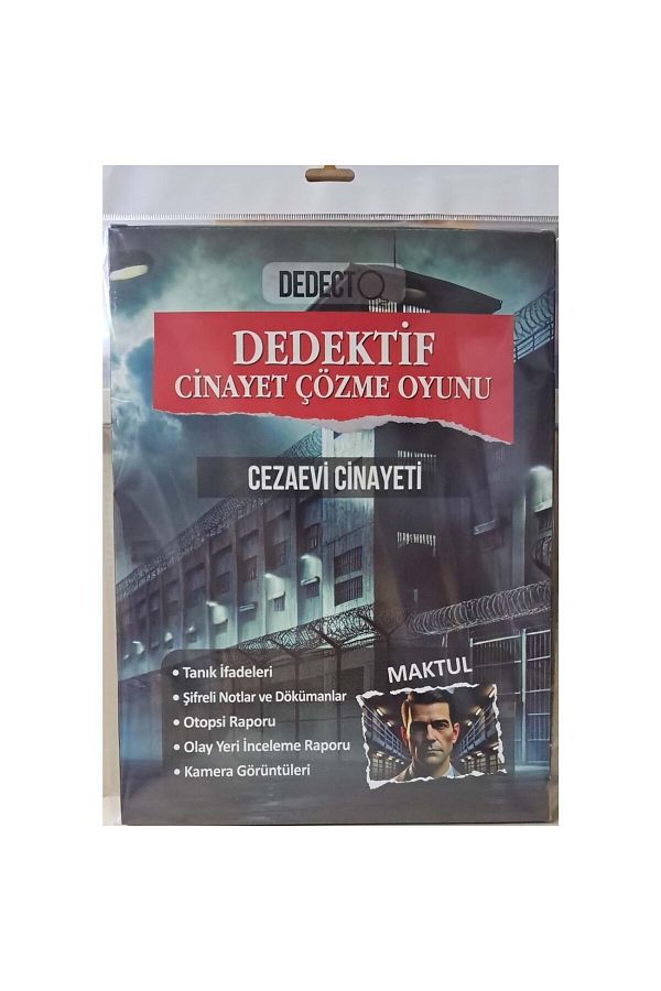 çözülmemiş davalar-Detective Game - Prison and Murder Solution Criminal Finding 1