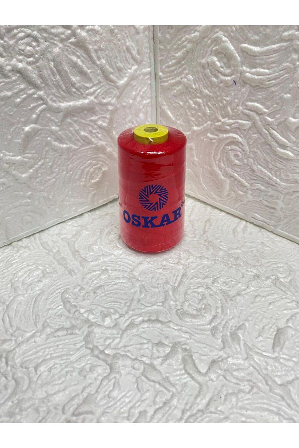 Oskar-Colorful (Red) No 120 Polyester Sewing Thread 1