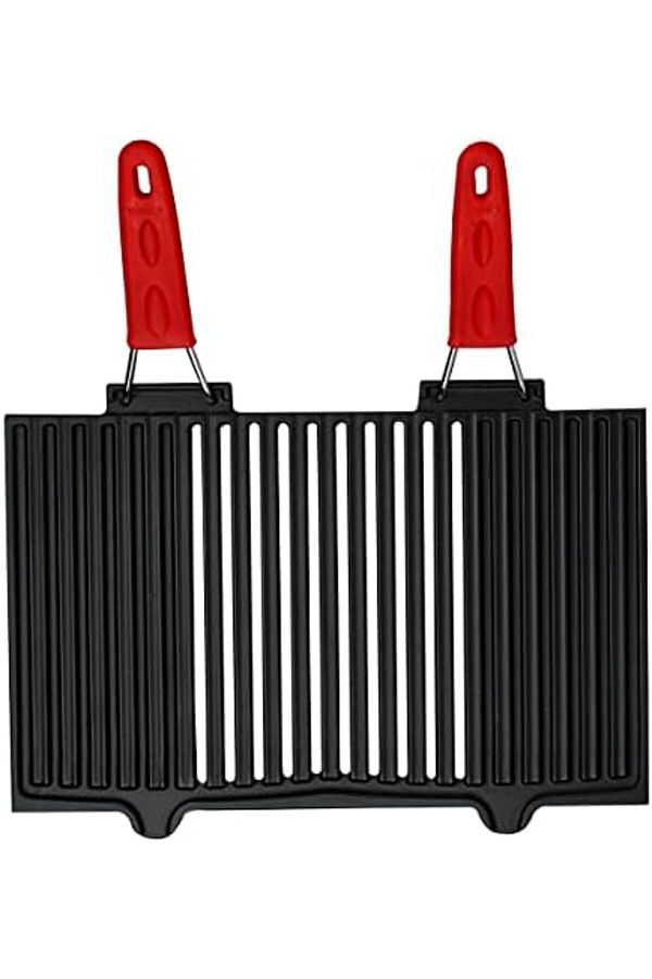 STOREMAX-0.7 cm Silicone Handle, Grill and Barbecue Metal Set 1