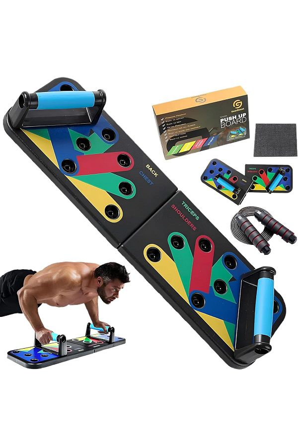AWH-9-in-1 Push Up Board, Multi-functional Pushup Bar System for Men & Women, Home Workout Equipment 1
