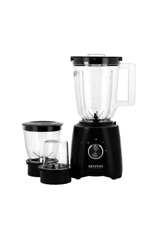 KRYPTON-3-in-1 Blender/Juicer Mixer 1.5 L|Unbreakable Jars&Sharp Blade|500W KNB6136|2 Years Warranty 1