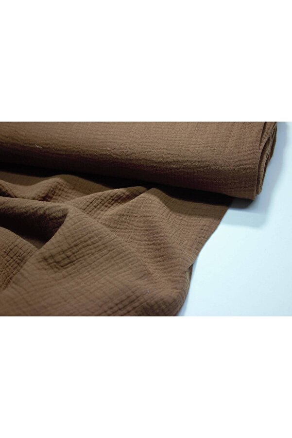 FabricLoom Soft and Lightweight Double Gauze Muslin Fabric - 100% Cotton - Safe for Babies, Perfect for DIY and