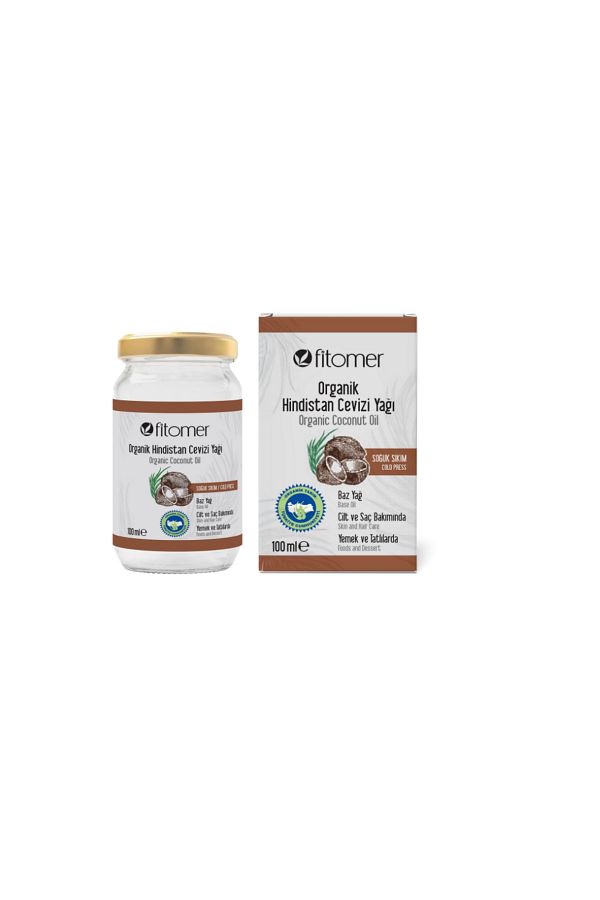 Fitomer-زيت جوز الهند العضوي 100 مل معصور على البارد 1