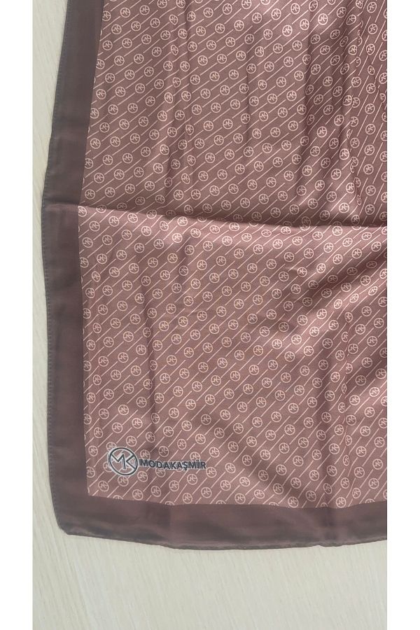 Modakaşmir-Mk Stripe Pattern Soft Shawl 190 X 75 1