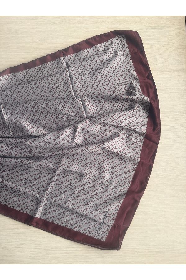 Modakaşmir-Mk Stripe Pattern Soft Shawl 190 X 75 1