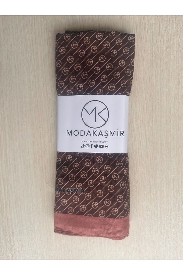 Modakaşmir-Mk Stripe Pattern Soft Shawl 190 X 75 1