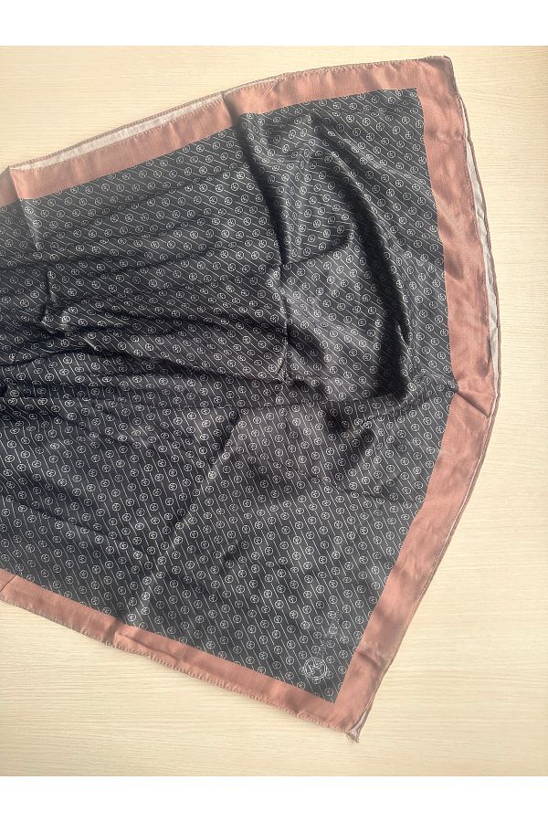 Modakaşmir-Mk Stripe Pattern Soft Shawl 190 X 75 1