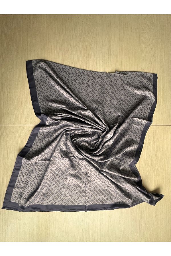 Modakaşmir-Mk Stripe Pattern Soft Shawl 190 X 75 1