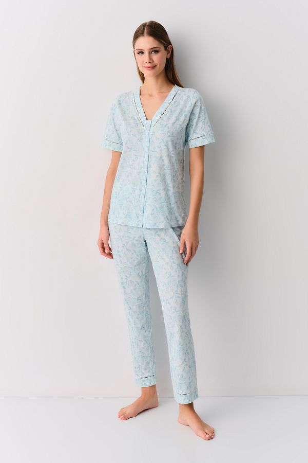 SUWEN-Bianca Masculine Pajama Set 1
