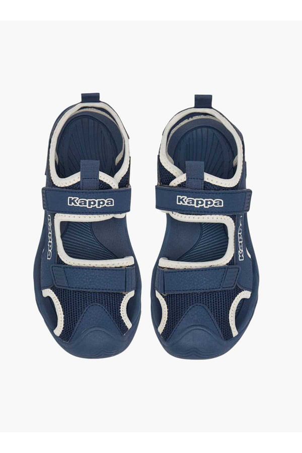 Kappa-Boys' Textured Floaters with Hook and Loop Closure 1