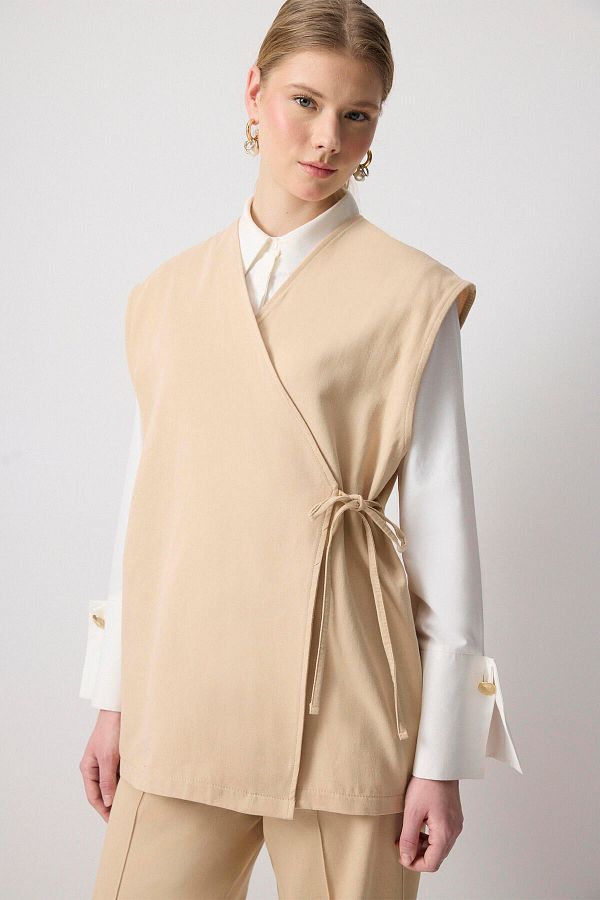 Touché Privé-Set vestă și pantaloni din Gabardine 1