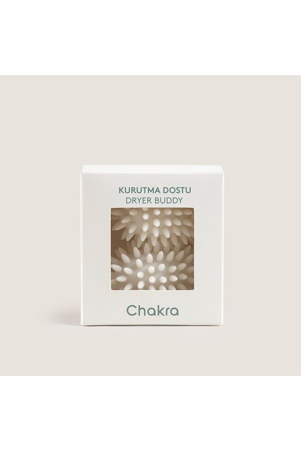 Chakra-White 2-Piece Drying Ball Set 1
