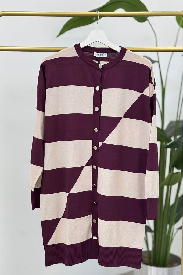 Nuss-711 Cross Line Transition Cardigan 1