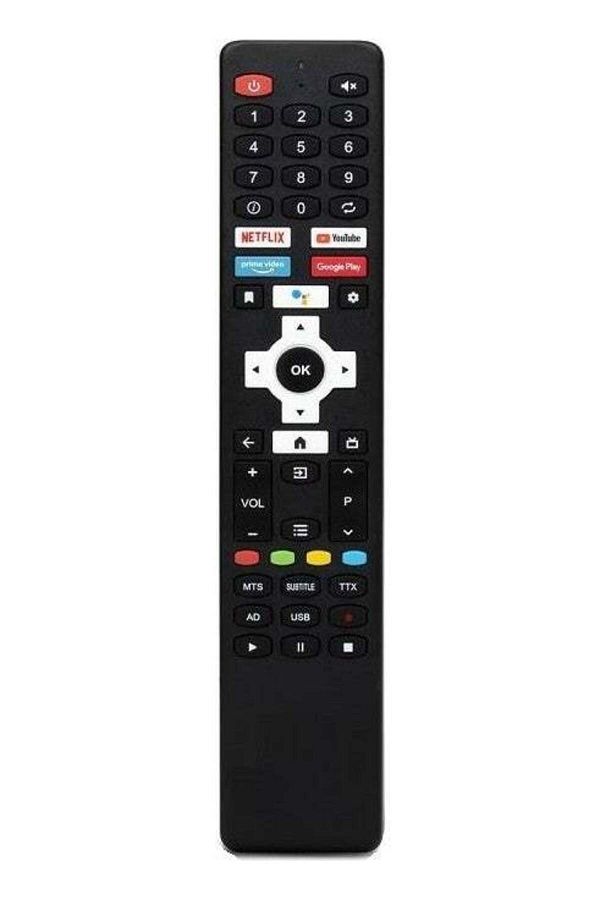 erorex-Conti CT50AN100U Android TV Remote Control with Microphone and Voice Command 1