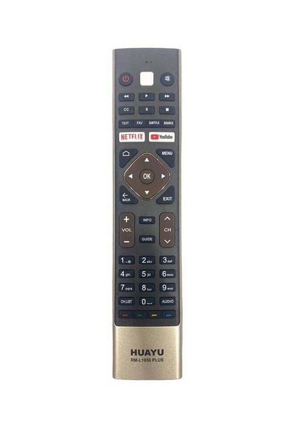 erorex-جهاز التحكم عن بعد لتلفزيون هاير الذكي LCD LED Rml1656 Plus 1