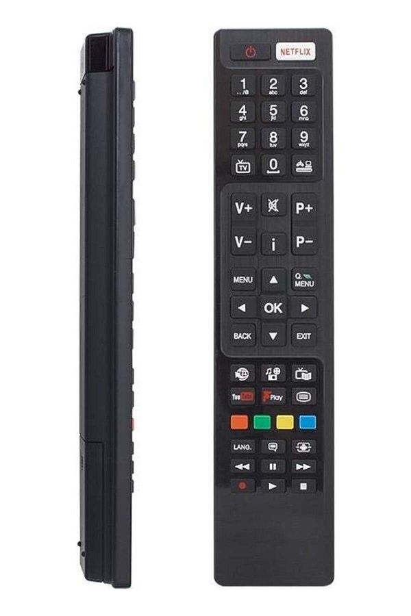 erorex-Vestel RC4848F RC5 30094759 LCD - LED TV Remote Control with Netflix-Youtube-Play Button 313 Ntflx 1