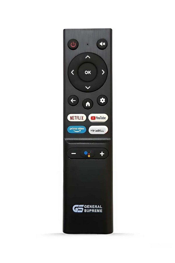 erorex-جهاز تحكم عن بعد للتلفزيون الذكي GENERAL SUPREMME LCD LED، أسود، (لا يدعم البحث الصوتي) 1