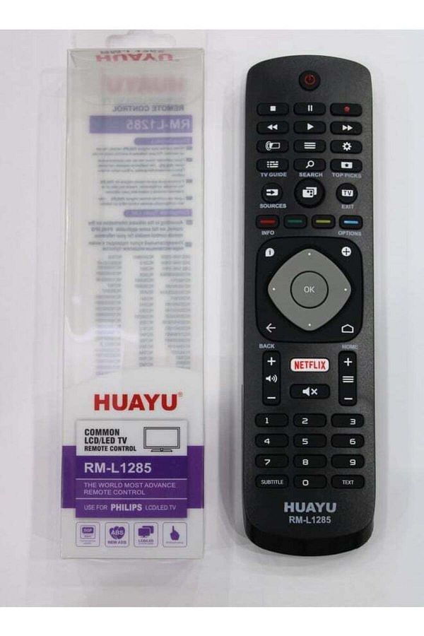 erorex-Philips TV Replacement Remote Ideal Control with Same Functions as The original remote RML1285 1